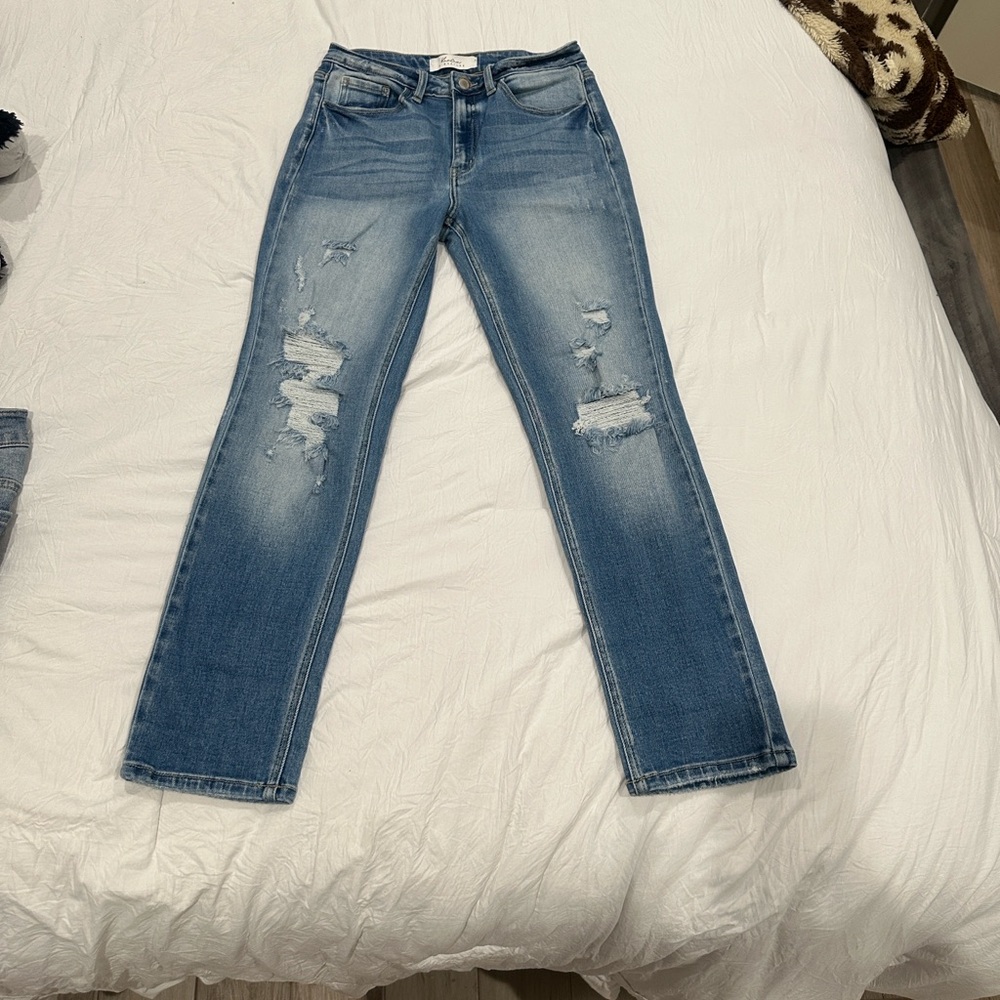 Kancan signature Distressed Blue Women's Jeans